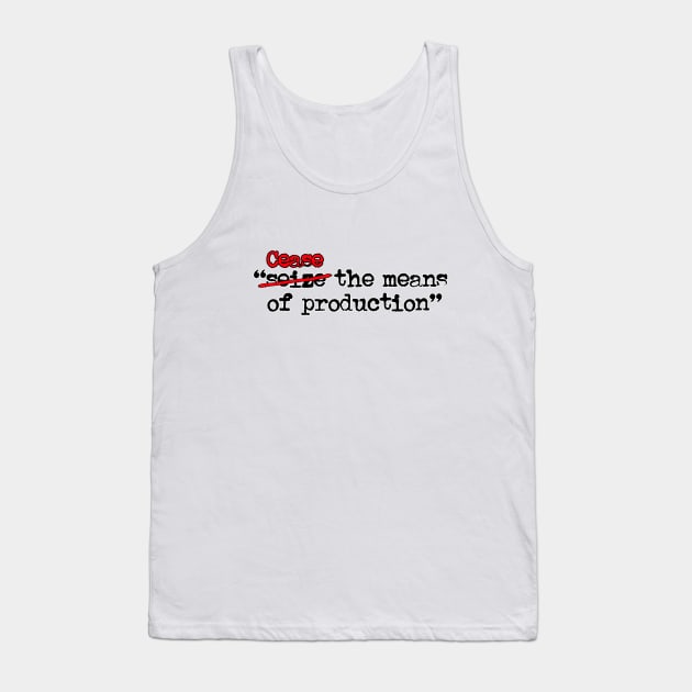 True Communism Tank Top by euglenii